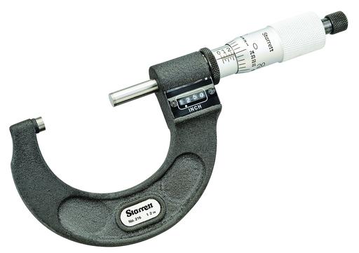 MICROMETER, DIGITAL, 1-2" T216XRL-2