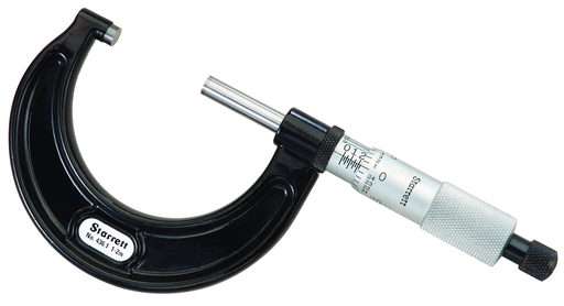 OUTSIDE MICROMETER, 1-2", .0001" GRADS T436.1XRL-2