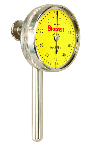 BACK PLUNGER INDICATOR, 0-50-0 DIAL, METRIC 196MB5