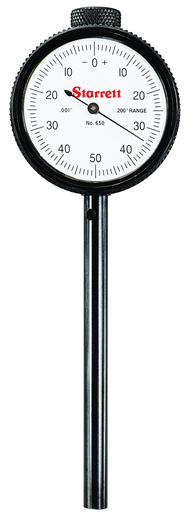 DIAL TEST INDICATOR, 0-50-0 DIAL 650B5