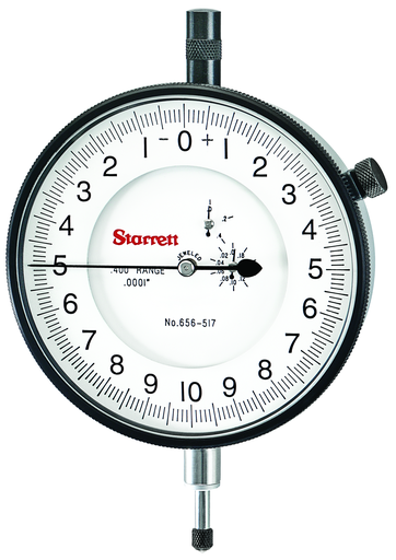 DIAL INDICATOR, 0 -.400", .0001" GRAD 656-517J