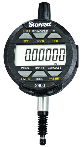 ELECTRONIC INDICATOR - RANGE .5"/12mm 2900-6