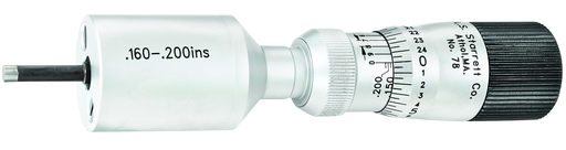 MICROMETER, INSIDE .160-.200" RANGE 78XTZ-200