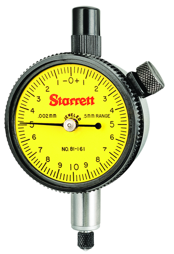 DIAL INDICATOR, 0 -0.5mm, .002mm GRAD 81-161J