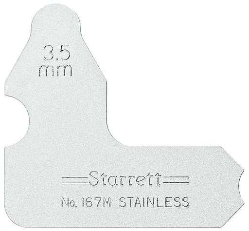 RADIUS GAGE, 3.5mm 167M-3 1/2