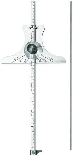 DEPTH GAGE, WITH 6" HOOK RULE & ROD 236HB