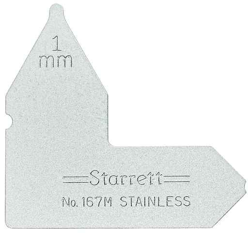 RADIUS GAGE, 1mm 167M-1