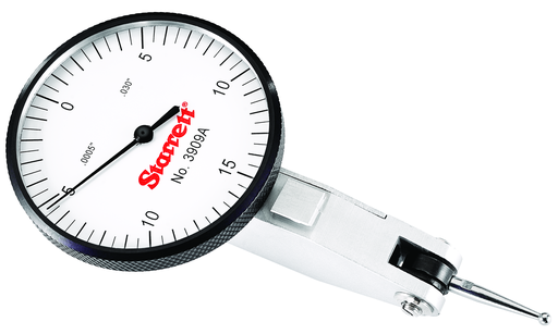 DIAL TEST INDICATOR SET, 0-15-0, 1-9/16 DIAM. 3909AC