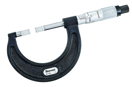 BLADE TYPE MICROMETER, 0-1", .001" GRAD 486P-1