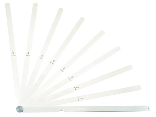 THICKNESS GAGE, .002-.015", 8 LEAVES 172E