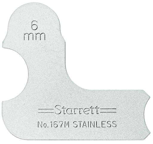 RADIUS GAGE, 6mm 167M-6