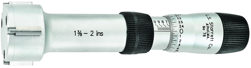 MICROMETER, INSIDE 1-3/8-2" RANGE 78XTZ-2