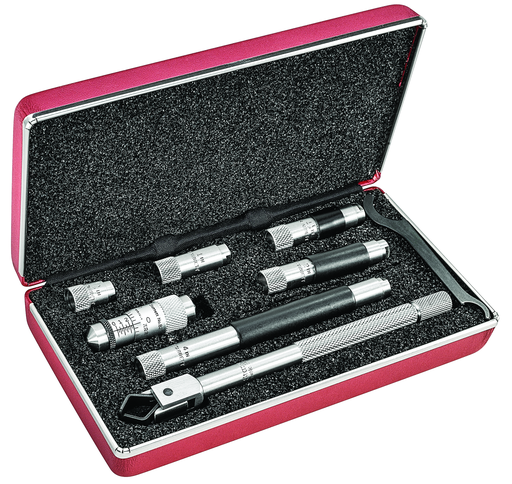 INSIDE MICROMETER SET, 1-1/2-8" RANGE 823AZ