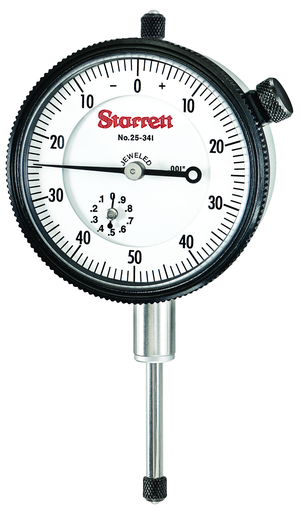 DIAL INDICATOR, 0 -1.000", .001" GRAD 25-341J