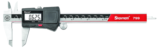 CALIPER, ELECTRONIC - W/O OUTPUT - 6"/150MM - W/PLASTIC CASE EC799A-6/150