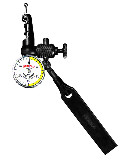 DIAL TEST INDICATOR SET, 0-15-0, .001" GRAD 711FSAZ