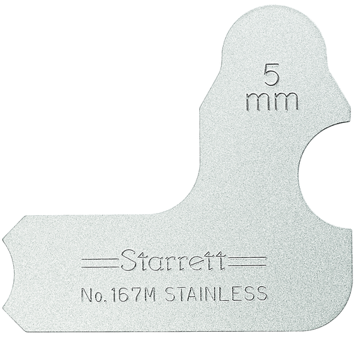 RADIUS GAGE, 5mm 167M-5