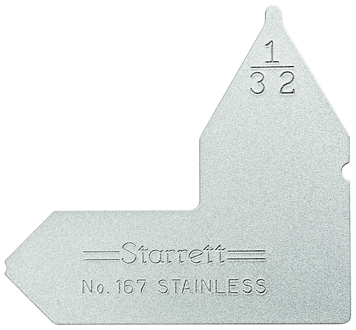 RADIUS GAGE, 1/32" 167-1/32