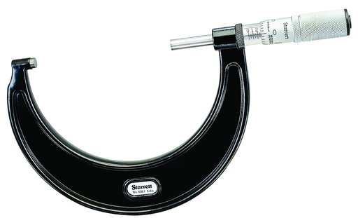 OUTSIDE MICROMETER, 3-4", .0001" GRADS T436.1XFL-4