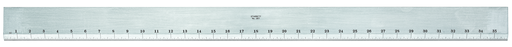 STRAIGHT EDGE, 36", WITH BEVEL & 32nd GRADS 387-36