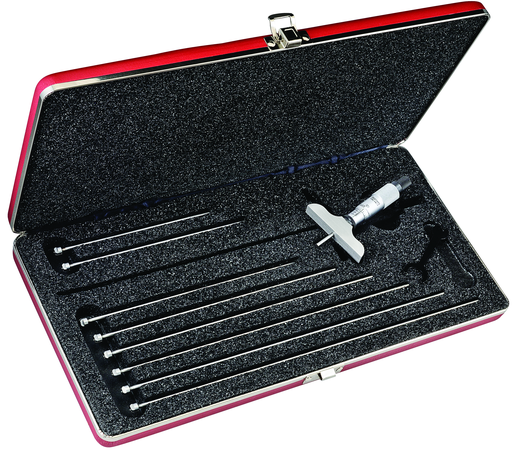 MICROMETER DEPTH GAGE, 0-9", 2-1/2" BASE 440Z-9L
