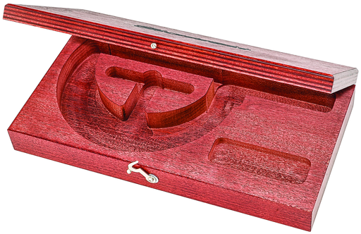 WOOD CASE ONLY, FOR 4" MICS 952
