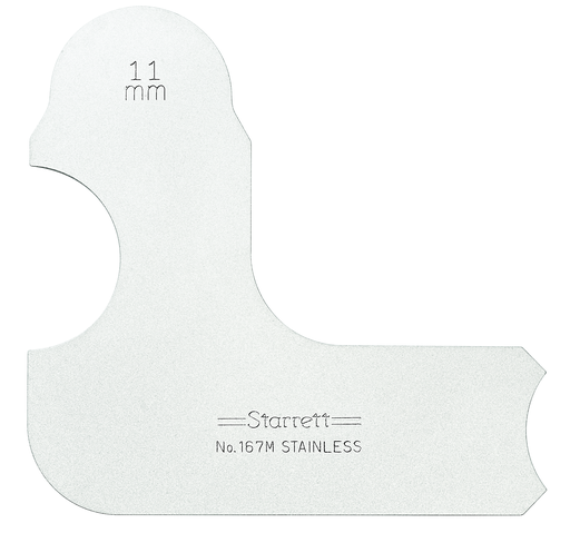 RADIUS GAGE, 11mm 167M-11