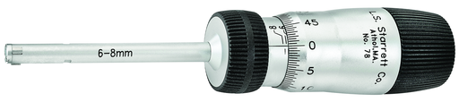 MICROMETER, INSIDE 6-8MM RANGE 78MXTZ-8