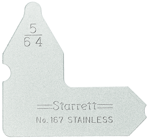 RADIUS GAGE, 5/64" 167-5/64