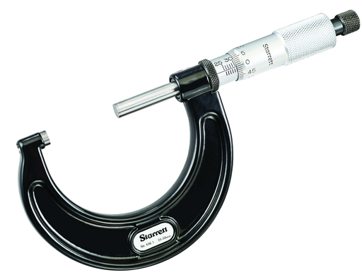 OUTSIDE MICROMETER, 25-50mm, 0.01mm GRADS 436.1MXRL-50