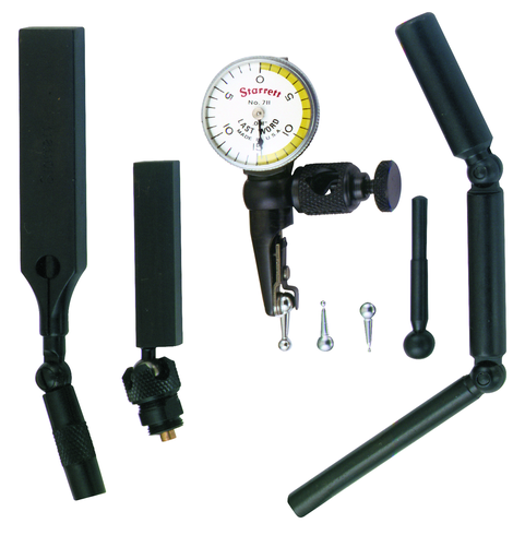 DIAL TEST INDICATOR SET, 0-15-0, .001" GRAD 711GCSZ