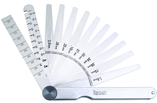 ENGINEERS GAGE, mm READING 245M