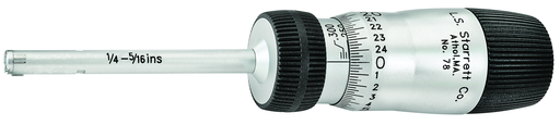 MICROMETER, INSIDE 1/4-5/16" RANGE 78XTZ-312
