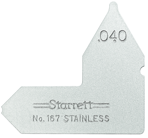 RADIUS GAGE, .040" 167-040