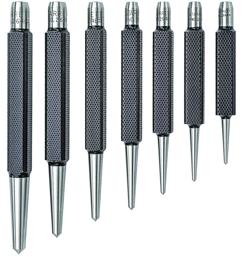 CENTER PUNCH, SET OF 7 (A,B,C,D,E,F,G) S264WB