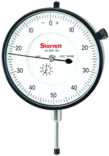 DIAL INDICATOR, 0 -1.000", .001" GRAD 656-341J