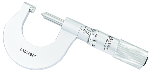 SCREW THREAD MICROMETER, 0-25mm, 2-2.5mm PITCH 575MBP