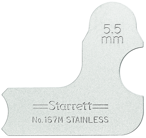 RADIUS GAGE, 5.5mm 167M-5 1/2