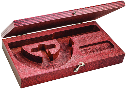 WOOD CASE ONLY, FOR 3" MICS 922