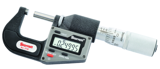 ELECTRONIC MICROMETER, W/O OUTPUT 0-1" 3732XFL-1