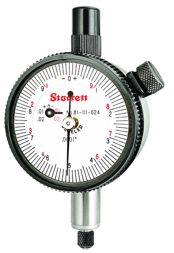 DIAL INDICATOR, 0 -.025", .0001" GRAD 81-111-624J