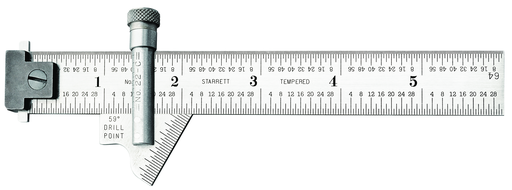 DRILL POINT GAGE, 59 DEGREE BEVEL 22C