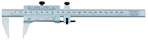 VERNIER CALIPER 0-6"/150mm, .001"/.0.02mm GRAD 123EMZ-6