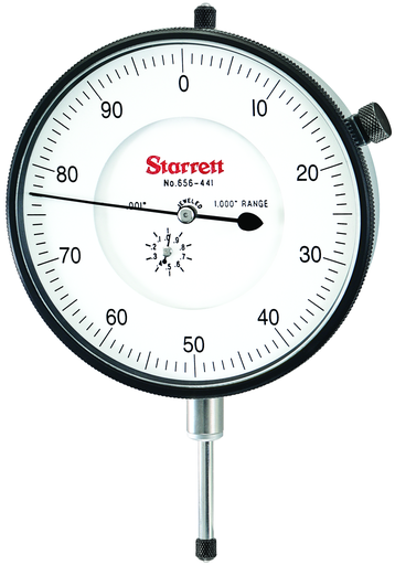 DIAL INDICATOR, 0 -1.000", .001" GRAD 656-441J