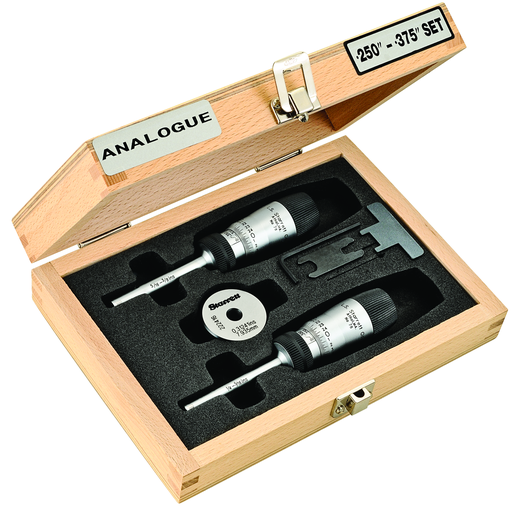 MICROMETER, INSIDE SET 1/4-3/8" RANGE S78XTCZ