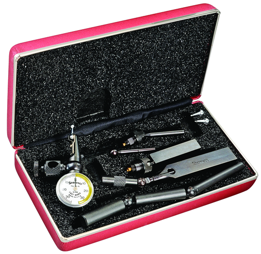 METRIC DIAL TEST INDICATOR SET, 0-35-0, 0.01mm GRAD 711MGCSZ