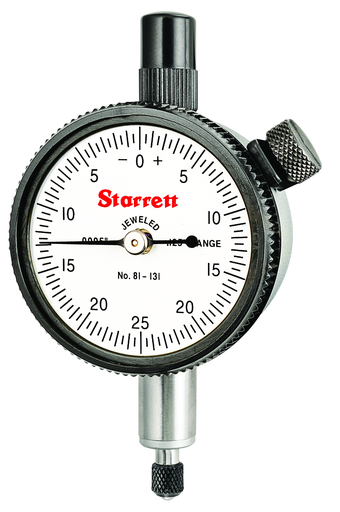DIAL INDICATOR, 0 -.125", .0005" GRAD 81-131J