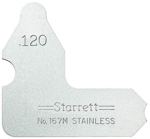 RADIUS GAGE, .120" 167-120