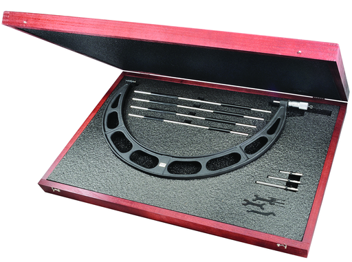 INTERCHANGEABLE ANVIL MICROMETER 16-20" W CASE 224.1ERLZ