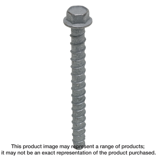 Simpson Strong-Tie THD50600HMG Titen HD® 1/2 in. x 6 in. Mechanically Galvanized Heavy-Duty Screw Anchor (20-Qty) (Pack of 4)